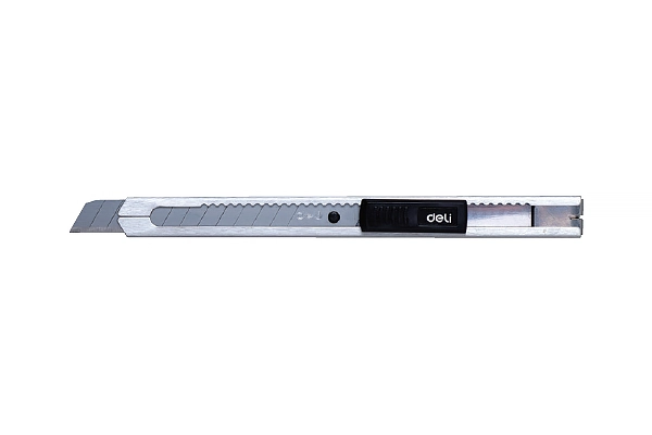 Dao Rọc Giấy Nhỏ Cán Sắt Deli E2058